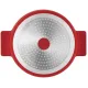 Сотейник Rondell Red Edition RDA-1119 d=24см (с крышкой) красный