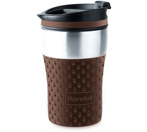 Термокружка для напитков Rondell The Morning Mocco RDS-1162 0.26л. коричневый картонная коробка Термокружка для напитков Rondell The Morning Mocco RDS-1162 0.26л. коричневый картонная коробка