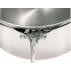 Кастрюля Rondell Flamme RDS-023 2.3л. d=18см (с крышкой) стальной