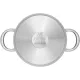 Кастрюля Rondell Merkur RDS-1224 5.1л. d=24см (с крышкой) стальной