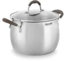 Кастрюля Rondell Konzept RDS-1230 6л. d=22см (с крышкой) стальной