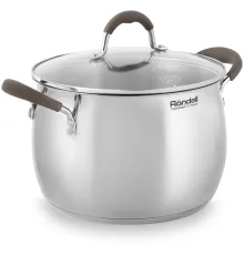 Кастрюля Rondell Konzept RDS-1230 6л. d=22см (с крышкой) стальной