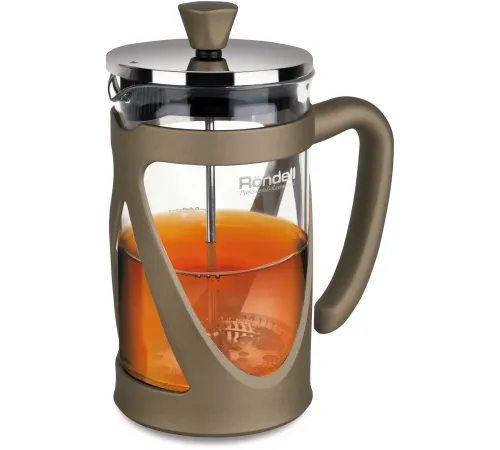 Френч-пресс Rondell Impressia Bronze RDS-1234 0.6л бронзовый