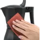 Кофеварка гейзерн. Rondell Kafferro RDA-1275 0.45л алюминий темно-серый