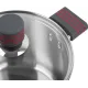 Кастрюля Rondell Stripes RDS-1281 5.8л. d=24см (с крышкой) стальной