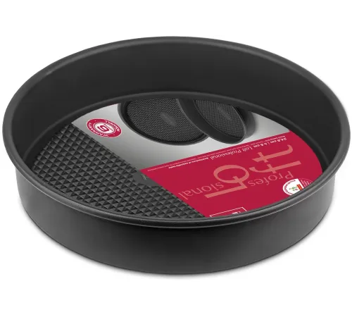 Форма для выпечки Rondell Loft Professional RDF-1314 кругл. d=24см сталь черный Форма для выпечки Rondell Loft Professional RDF-1314 кругл. d=24см сталь черный