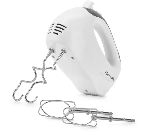 Миксер ручной Maxwell MW-1356 300Вт белый Миксер ручной Maxwell MW-1356 300Вт белый