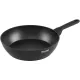 Сковорода Rondell Frank RDA-1374, круглая 28см, покрытие: Xylan Plus ручка несъемная (с крышкой), черный
