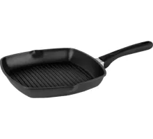 Сковорода-гриль Rondell Patron RDA-1443 квадратная 28см покрытие: антипригарное ручка несъемная (без крышки) серый