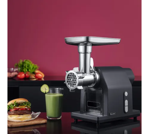Мясорубка Rondell RDE-1452 2000Вт графит/серебристый Мясорубка Rondell RDE-1452 2000Вт графит/серебристый
