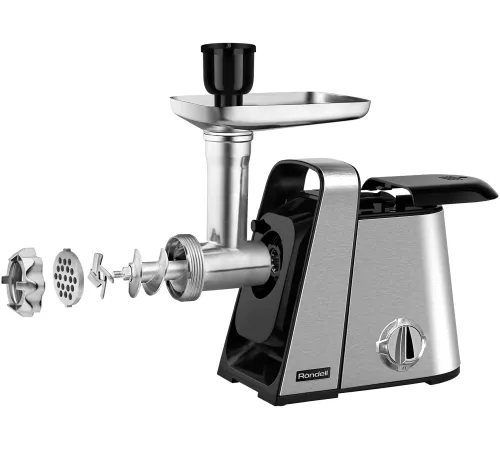 Мясорубка Rondell RDE-1454 2000Вт стальной Мясорубка Rondell RDE-1454 2000Вт стальной