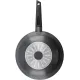 Сковорода ВОК (WOK) Rondell Kontur RDA-1489 круглая 28см покрытие: Xylan Plus ручка несъемная (с крышкой) графитовый