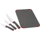 Набор ножей кухон. Rondell RD-1491 компл.:4предм. разд.дос. графитовый блистер