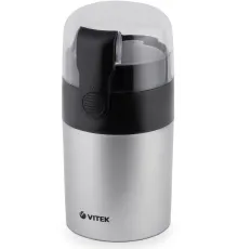 Кофемолка Vitek VT-1540 SR 120Вт сист.помол.:ротац.нож вместим.:40гр серебристый