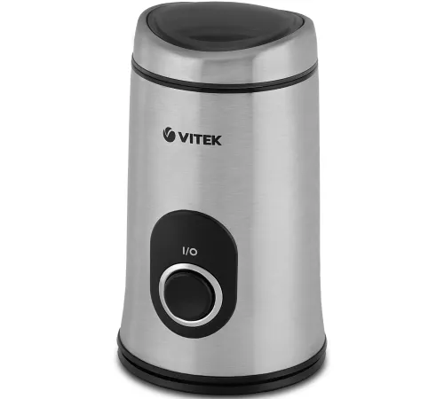 Кофемолка Vitek VT-1546 150Вт сист.помол.:ротац.нож вместим.:50гр серебристый Кофемолка Vitek VT-1546 150Вт сист.помол.:ротац.нож вместим.:50гр серебристый