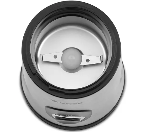 Кофемолка Vitek VT-1546 150Вт сист.помол.:ротац.нож вместим.:50гр серебристый Кофемолка Vitek VT-1546 150Вт сист.помол.:ротац.нож вместим.:50гр серебристый