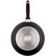 Сковорода ВОК (WOK) Rondell Tierno RDA-1581 круглая 28см покрытие: Xylan Plus ручка несъемная (с крышкой) черный