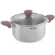 Кастрюля Rondell Bueno RDS-1588 4.8л. d=24см (с крышкой) стальной