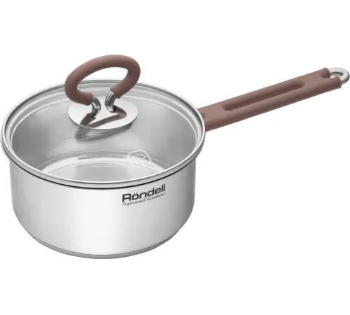 Ковш Rondell Etery RDS-1598 1.3л. d=16см (с крышкой) стальной