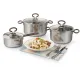 Кастрюля Rondell Etery RDS-1600 5.1л. d=24см (с крышкой) стальной