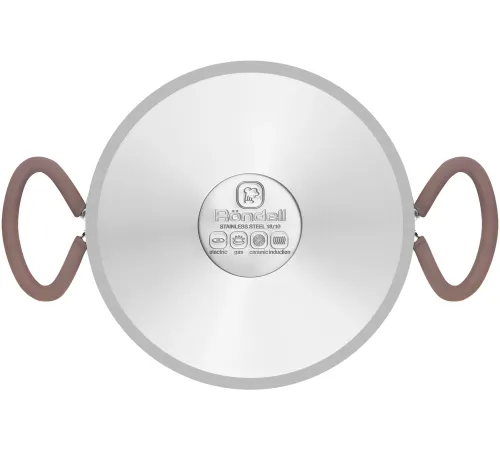 Кастрюля Rondell Etery RDS-1599 3.1л. d=20см (с крышкой) стальной Кастрюля Rondell Etery RDS-1599 3.1л. d=20см (с крышкой) стальной