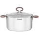 Кастрюля Rondell Etery RDS-1600 5.1л. d=24см (с крышкой) стальной