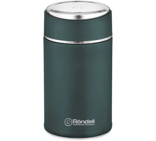 Термос для еды Rondell Aventura RDS-1660 0.7л. морская волна с чехлом картонная коробка