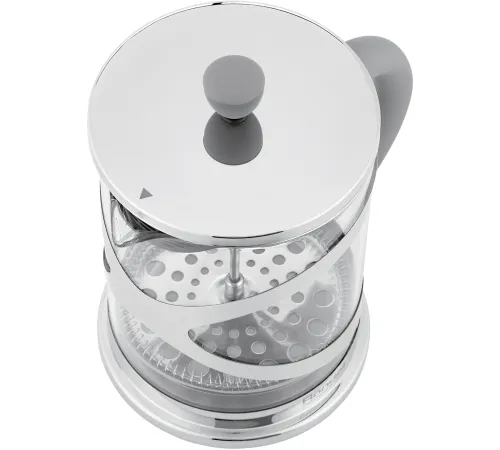 Френч-пресс Rondell Crystal Grey RDS-1669 1л стальной Френч-пресс Rondell Crystal Grey RDS-1669 1л стальной