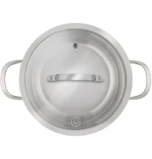 Кастрюля Rondell Calypso RDS-1671 3.8л. d=20см (с крышкой) стальной