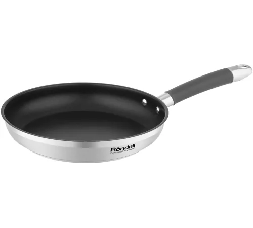 Сковорода Rondell Prime RDS-1676 круглая 24см покрытие: Eclipse ручка несъемная (без крышки) стальной