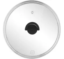 Крышка Rondell Handy RDA-1686 d=24см крыш.прозрачный руч.черная