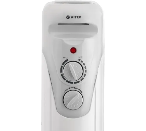 Радиатор масляный Vitek VT-1708 1500Вт белый Радиатор масляный Vitek VT-1708 1500Вт белый
