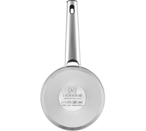 Ковш Rondell Modern RDS-1745, 0.9л, с крышкой, стальной