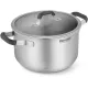 Кастрюля Rondell Stolz RDS-1753 3.2л. d=20см (с крышкой) стальной