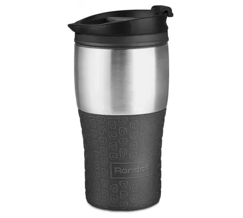 Термокружка для напитков Rondell Stolz RDS-1756 0.32л. серый картонная коробка