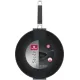 Сковорода ВОК (WOK) Rondell Stolz RDA-1771 круглая 28см покрытие: Xylan Plus ручка несъемная (без крышки) серый