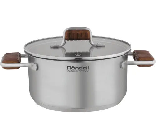 Кастрюля Rondell Fjord RDS-1791 3.2л. d=20см (без крышки) стальной