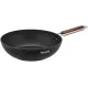 Сковорода ВОК (WOK) Rondell Fjord RDA-1800 круглая 28см покрытие: Xylan Plus ручка несъемная (с крышкой) черный