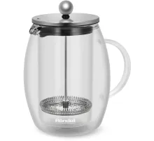 Френч-пресс Rondell Calypso RDS-1821 0.6л стальной
