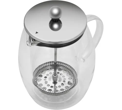 Френч-пресс Rondell Calypso RDS-1822 1л прозрачный Френч-пресс Rondell Calypso RDS-1822 1л прозрачный