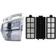 Пылесос моющий Vitek VT-1833 PR 1800Вт жемчужный