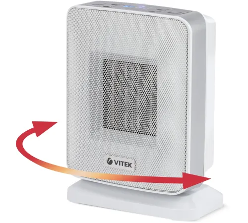 Тепловентилятор Vitek VT-2052 1500Вт серый Тепловентилятор Vitek VT-2052 1500Вт серый