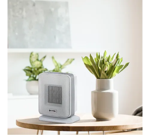 Тепловентилятор Vitek VT-2052 1500Вт серый Тепловентилятор Vitek VT-2052 1500Вт серый
