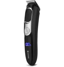 Триммер Vitek VT-2549 BK Питание сеть/аккумулятор. Встроенная аккумуляторная батарея Li-ion 700 mAh 3,7V. Время зарядки 90мин. Время автономной работы 45мин. Влажная очистка. Детальный триммер. Индикатор зарядки. ЖК дисплей с индикацией процента зарядки б