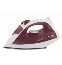Утюг Maxwell MW-3006, 2400Вт, белый/бордовый