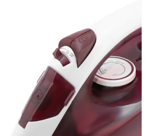 Утюг Maxwell MW-3006, 2400Вт, белый/бордовый Утюг Maxwell MW-3006, 2400Вт, белый/бордовый