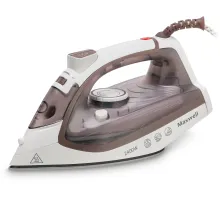 Утюг Maxwell MW-3047 2400Вт белый/коричневый