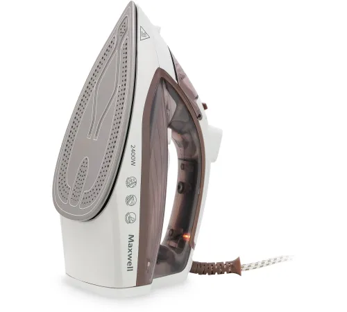 Утюг Maxwell MW-3047 2400Вт белый/коричневый Утюг Maxwell MW-3047 2400Вт белый/коричневый