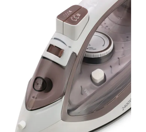 Утюг Maxwell MW-3047 2400Вт белый/коричневый Утюг Maxwell MW-3047 2400Вт белый/коричневый