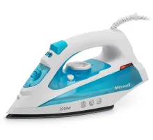 Утюг Maxwell MW-3055 2200Вт белый/синий
